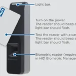 HID-Global-Signo-Biometric-Reader-25B-Power-and-test-the-reader