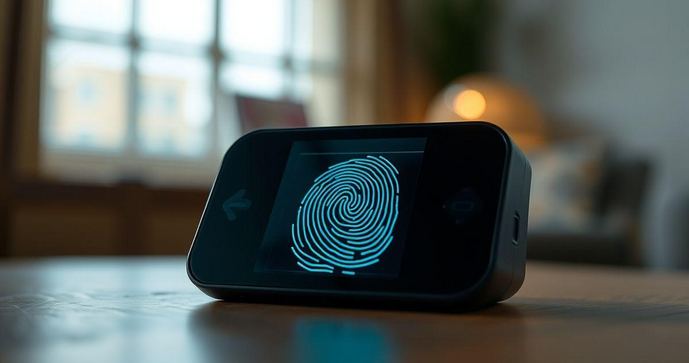 Leitor biometrico digital